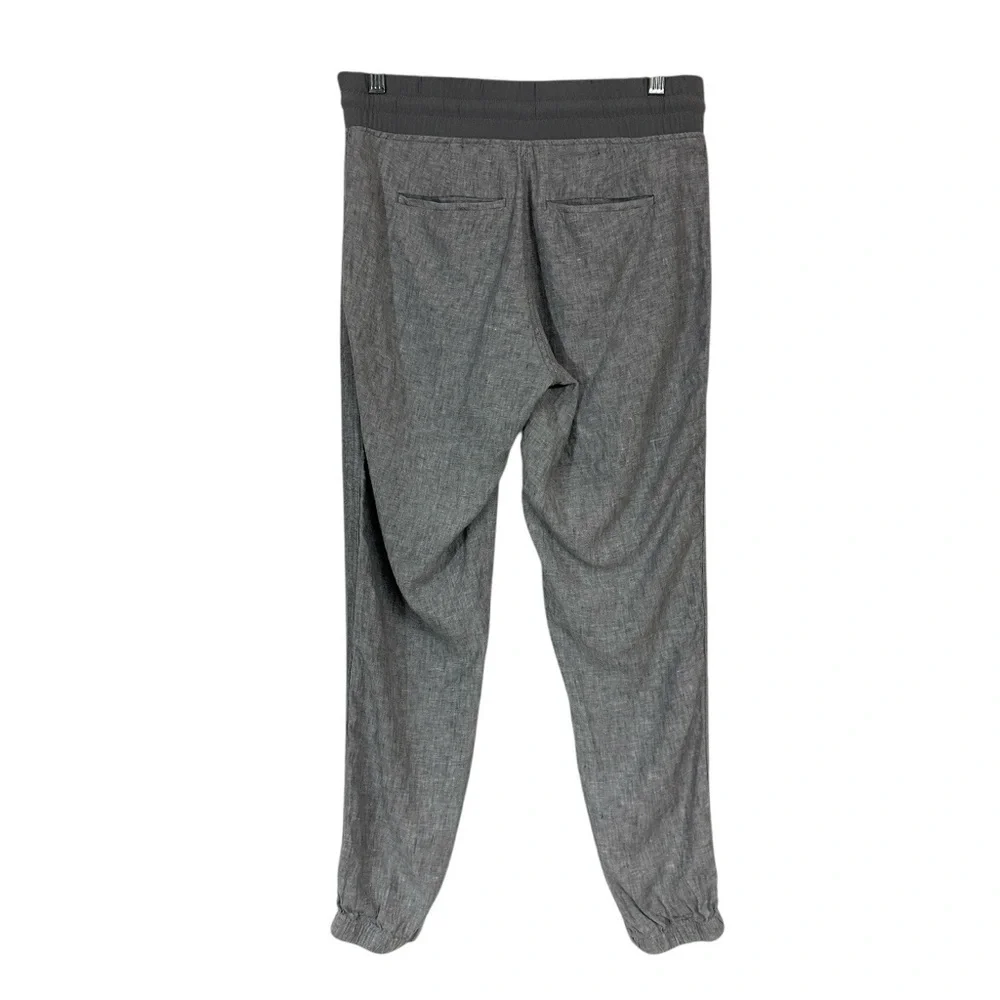 Athleta Gray Cabo Linen Jogger - Picture 2 of 9